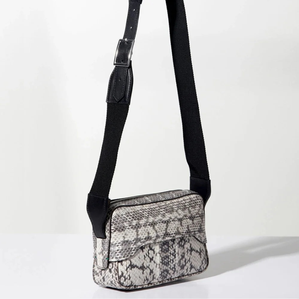 Tibi Python Bébé Bag - Picture 1 of 8
